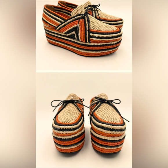 Gabriela Hearst Shoes - Gabriela Hearst Multicolor Platform Shoes